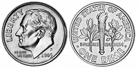 Отдается в дар 1 dime (дайм) в коллекцию
