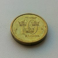 Отдается в дар Шведская монета
