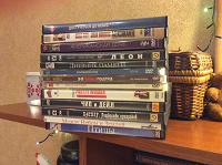 Отдается в дар DVD-фильмы