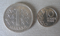 Отдается в дар Монеты Финляндии