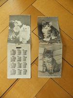 Отдается в дар Календарь с котятами