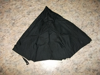 Отдается в дар Тент для зонта черный. ХМ