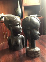 Отдается в дар Деревянные африканские фигурки