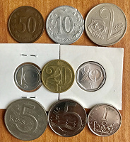 Отдается в дар Монеты Чехословакии…