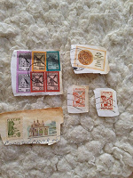 Отдается в дар Почтовые марки Украины, Беларуси, России 1994-1997