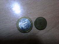 Отдается в дар монеты 10 руб.