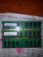 Отдается в дар оперативная память DDR2 битая