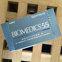 Отдается в дар Контактные линзы Biomedics 55