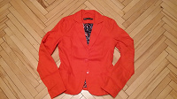 Отдается в дар пиджак оранжевый размер 42