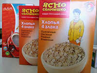 Отдается в дар Хлопья 4 злака и овсяные