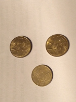 Отдается в дар Монеты (Сербия, ЕС) (уже обещано)
