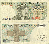 Отдается в дар Банкноты Польши
