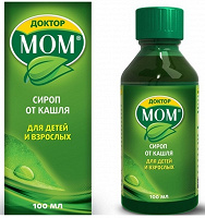Отдается в дар Сироп «Доктор МОМ».