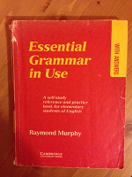 Отдается в дар Учебник английской грамматики Essential Grammar in use, Murphy