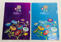 Отдается в дар Папка-уголок, футбол, UEFA-2012