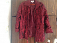 Отдается в дар Куртка-жатка цвет бордово-темный, 52-й размер