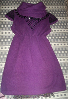 Отдается в дар нарядное фиолетовое платье