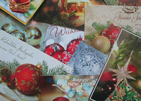 Отдается в дар Современные новогодние открытки