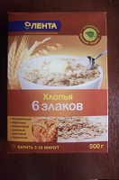 Отдается в дар Хлопья «Лента» 6 злаков