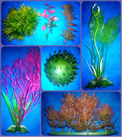 Отдается в дар Искусственные водоросли для аквариума