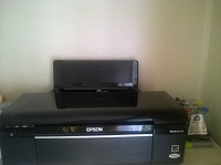 Отдается в дар Принтер Epson Workforce 30 с СНПЧ