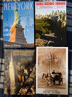 Отдается в дар 15 открыток с видами Нью-Йорка и Сан Франциско