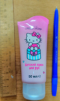 Отдается в дар Детский крем для рук Hello Kitty, с блестяшками