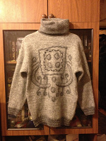 Отдается в дар Женский шерстяной свитер