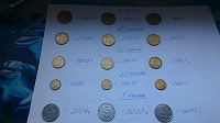 Отдается в дар Украинские монеты. Коллекционерам.
