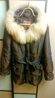 Отдается в дар Зимняя куртка 52-54 размера