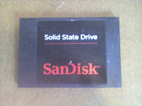 Отдается в дар SSD SanDisk 64GB