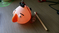 Отдается в дар Светящаяся птичка из Angry Birds