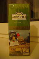 Отдается в дар Чай зеленый в пакетиках Ахмад
