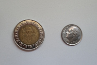 Отдается в дар Монеты США, Египет