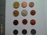 Отдается в дар Монетный дар центов и евроцентов для коллекции