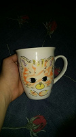 Отдается в дар Чашка с котиком.