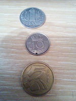 Отдается в дар Монеты-европейки