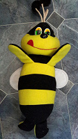 Отдается в дар Мягкая игрушка -пчелка.