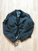 Отдается в дар Черный пиджак 44 р-р