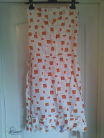 Отдается в дар Винтажное платье 1967г новое с биркой магазина 44-46 размера на стройную девушку