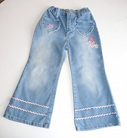 Отдается в дар Летние джинсы для девочки Глория Джинс, 98