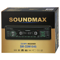 Отдается в дар Автомагнитола SOUNDMAX SM-CDM1045 требует ремонта