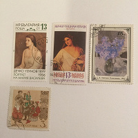 Отдается в дар Марки искусство, машинки, марки