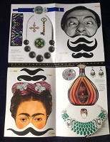 Отдается в дар Картонные маски: Фрида и Сальвадор Дали