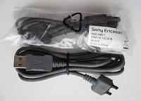 Отдается в дар Дата кабель USB—Sony Ericsson