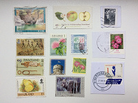 Отдается в дар Зарубежные марки с конвертов