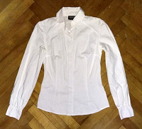Отдается в дар Белая рубашка OGGI 44-46