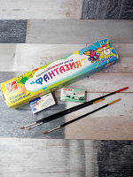 Отдается в дар Краски, ручки, кисточки