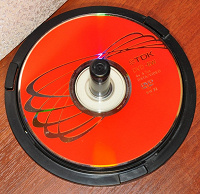 Отдается в дар Чистые диски TDK DVD-RW и CD-RW
