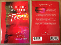 Отдается в дар Христианская книга для подростков на английском языке «Light for my pass for teens»